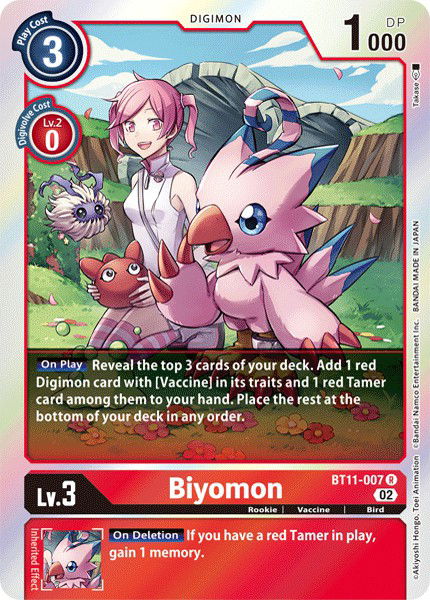 Biyomon BT11-007 Crop image Wallpaper