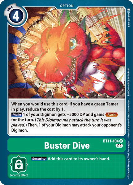 Buster Dive BT11-104 Crop image Wallpaper