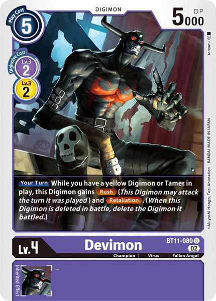 Devimon BT11-080 Crop image Wallpaper