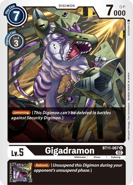 Gigadramon BT11-067 Crop image Wallpaper