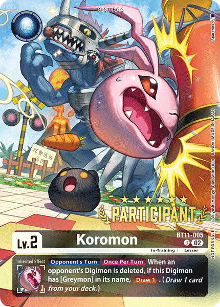 Koromon BT11-005 Crop image Wallpaper