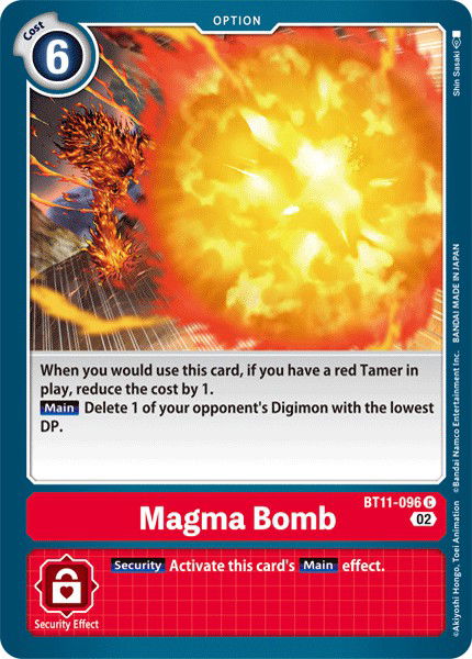 Magma Bomb BT11-096 Crop image Wallpaper