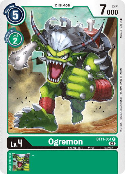 Ogremon BT11-051 Crop image Wallpaper