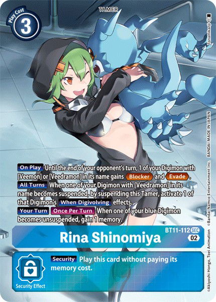 Rina Shinomiya BT11-112 Crop image Wallpaper