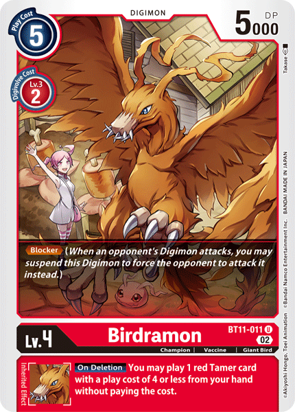 Birdramon BT11-011 Full hd image