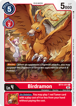 Birdramon BT11-011