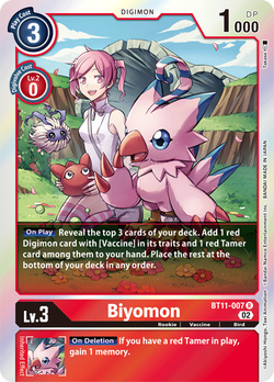 Biyomon BT11-007 image