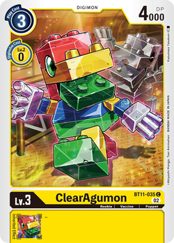 ClearAgumon BT11-035 image