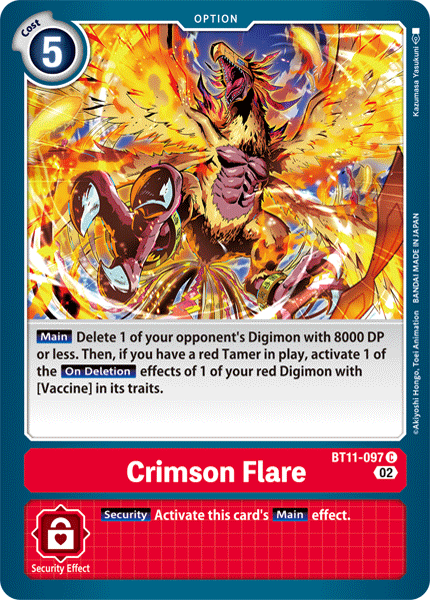 Crimson Flare BT11-097 Full hd image