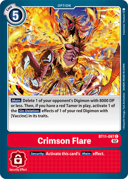 Crimson Flare BT11-097