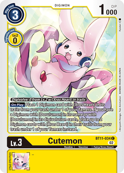 Cutemon BT11-034