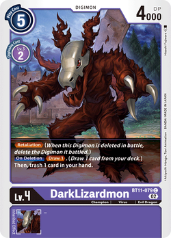 DarkLizardmon BT11-079 image