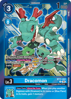 Dracomon BT11-022 image