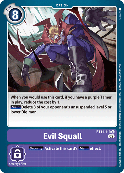 Evil Squall BT11-110 Full hd image