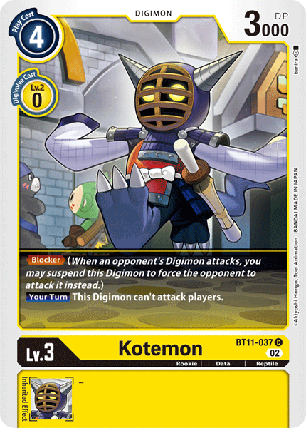 Kotemon BT11-037 Full hd image