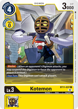 Kotemon BT11-037 image