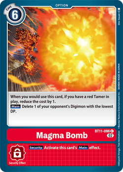 Bomba di Magma BT11-096 image