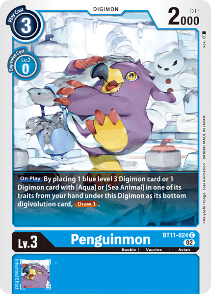 Penguinmon BT11-024 Full hd image