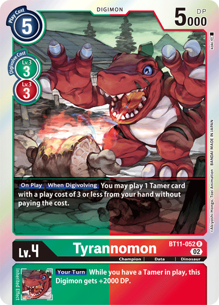 Tyrannomon BT11-052 Full hd image