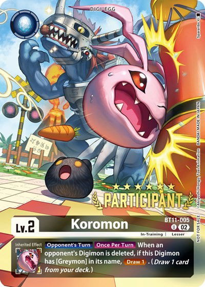 Koromon Crop image Wallpaper