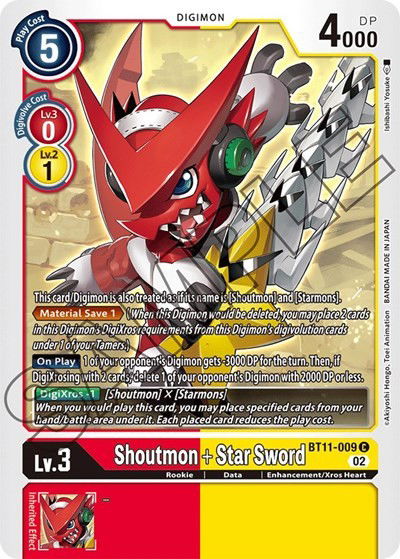 Shoutmon + Star Sword Crop image Wallpaper