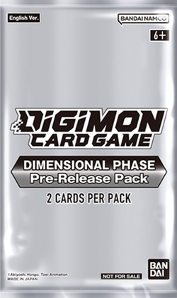 Pack de pré-version de la phase dimensionnelle