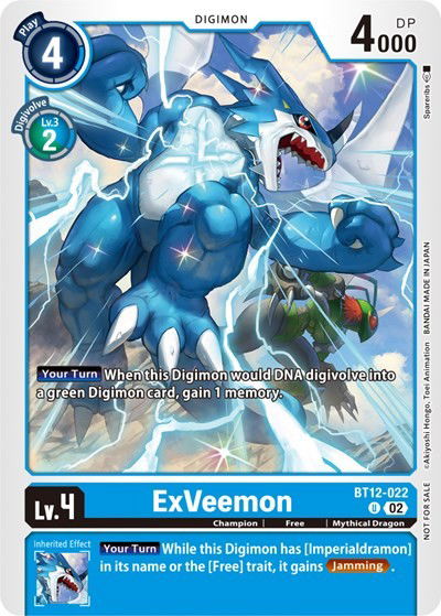 ExVeemon Crop image Wallpaper