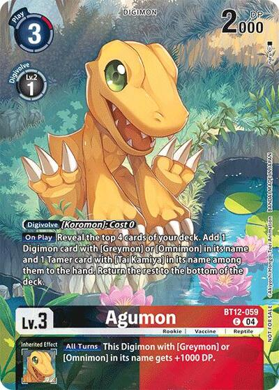 Agumon - BT12-059 Full hd image