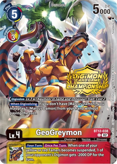 GeoGreymon Full hd image