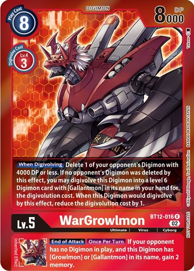 WarGrowlmon Full hd image