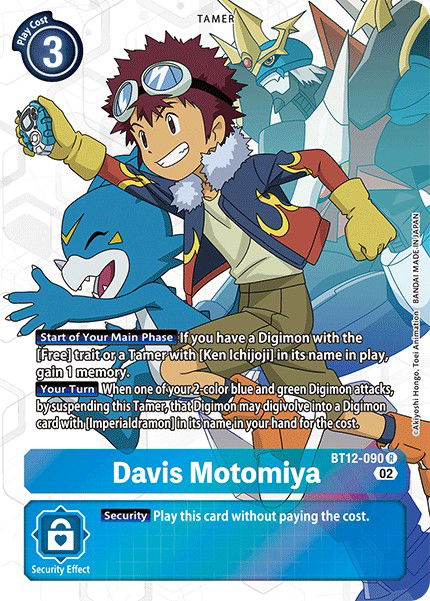 Davis Motomiya BT12-090 Crop image Wallpaper