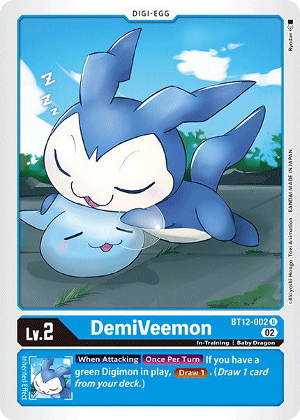 DemiVeemon BT12-002 Crop image Wallpaper