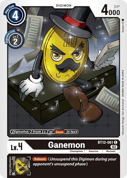 Ganemon BT12-061 Crop image Wallpaper