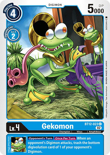 Gekomon BT12-023 Crop image Wallpaper