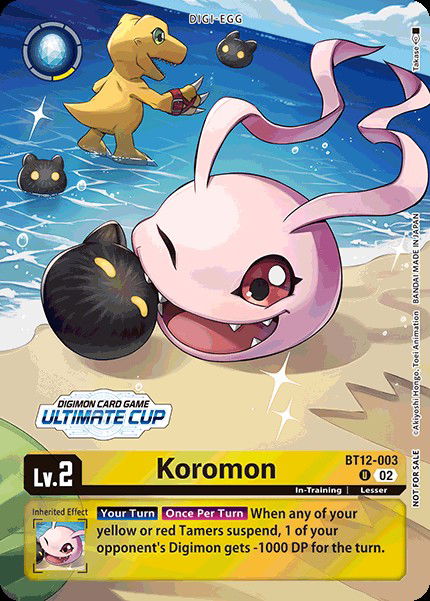 Koromon BT12-003 Crop image Wallpaper