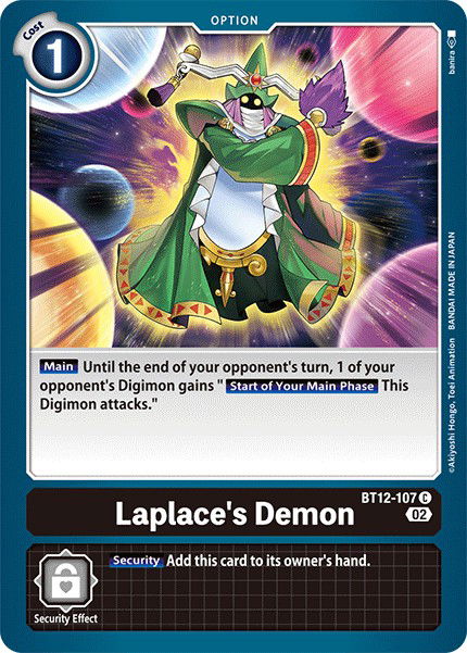 Laplace's Demon BT12-107 Crop image Wallpaper