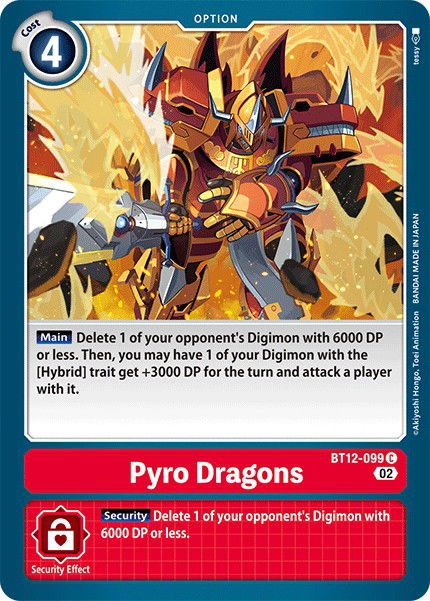 Pyro Dragons BT12-099 Crop image Wallpaper