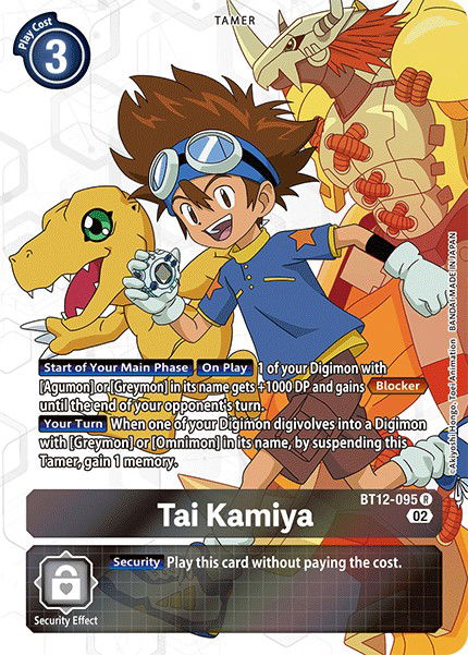 Tai Kamiya BT12-095 Crop image Wallpaper