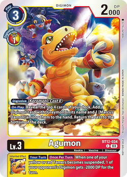 Agumon - BT12-034