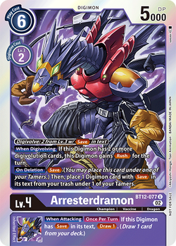 Arresterdramon BT12-077 image