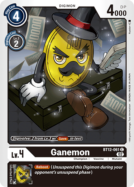 Ganemon BT12-061 Full hd image