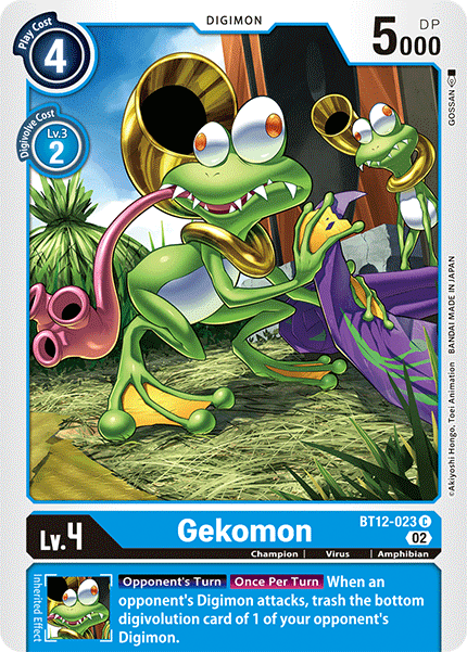 Gekomon BT12-023 Full hd image