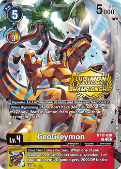 GeoGreymon BT12-038