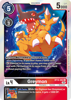 Greymon BT12-062