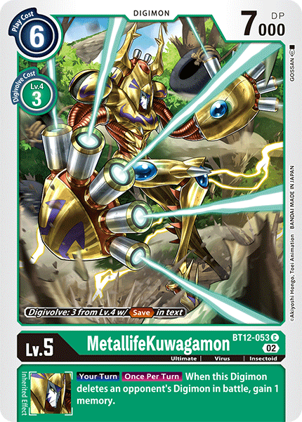 MetallifeKuwagamon BT12-053 Full hd image