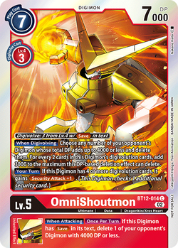 OmniShoutmon BT12-014 image