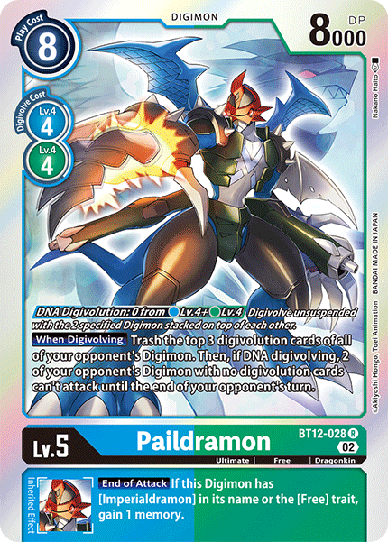 Paildramon BT12-028 Full hd image