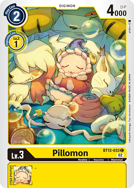 Pillomon BT12-033 Full hd image