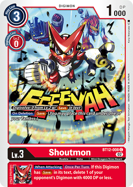 Shoutmon BT12-008 Full hd image