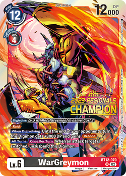 WarGreymon BT12-070